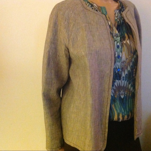 🛍Linen blazer - Picture 3 of 7